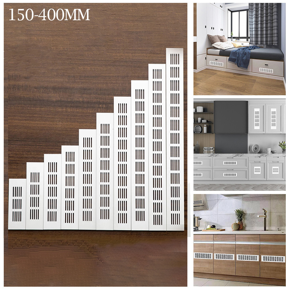 Ventilation Grille Aluminum - 60mm 알루미늄 직사각형 캐비닛 옷장 공기