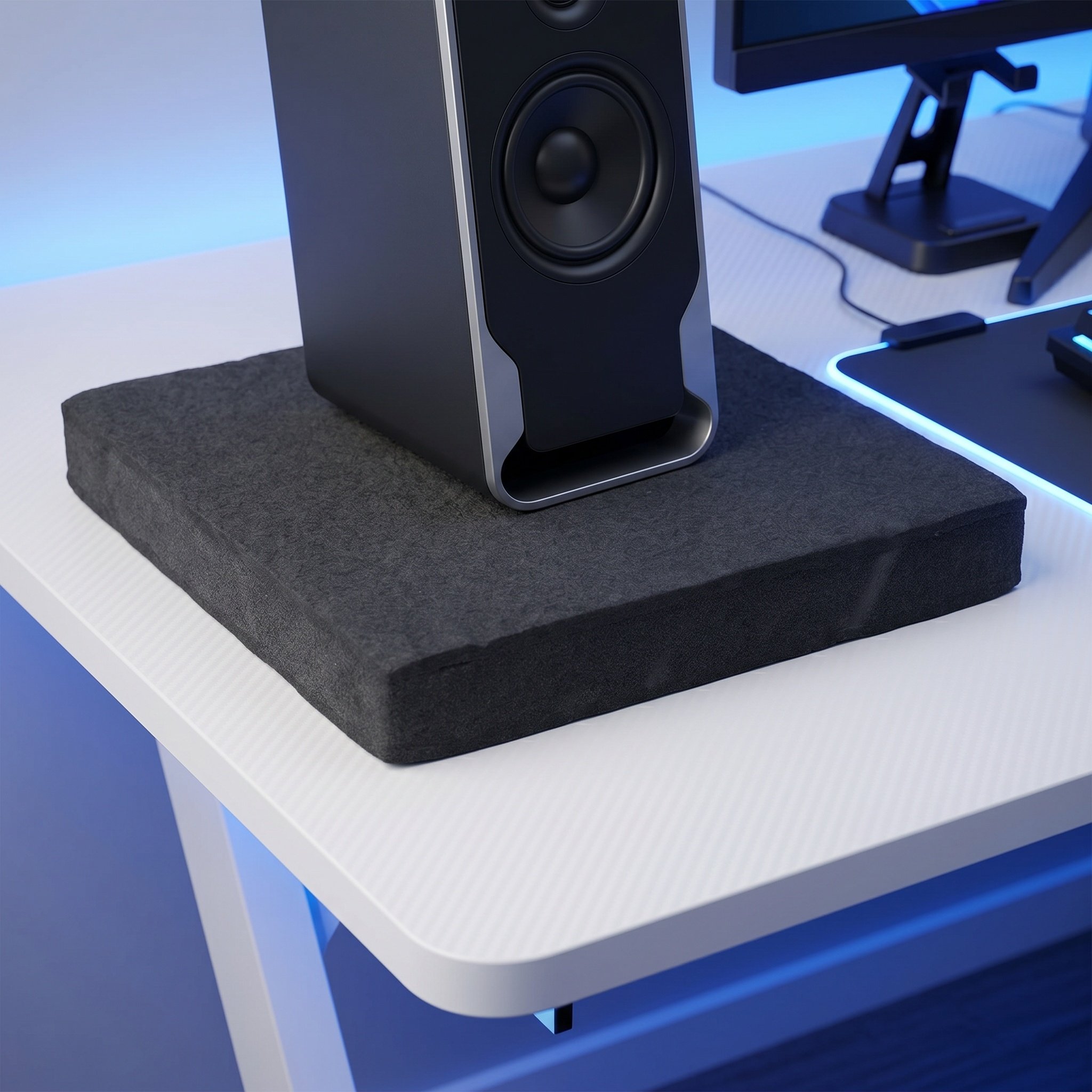 Subwoofer - 서브우퍼 진동 방지 패드, 방음 매트,