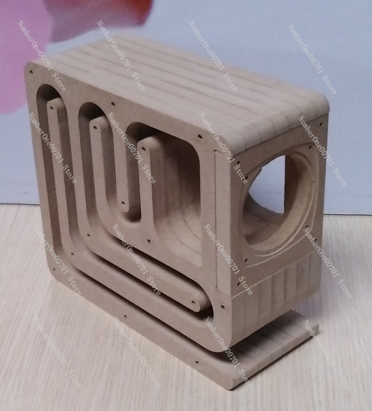 Diy Speaker - 2/3/4인치 나무 미로형 스피커 박스 -