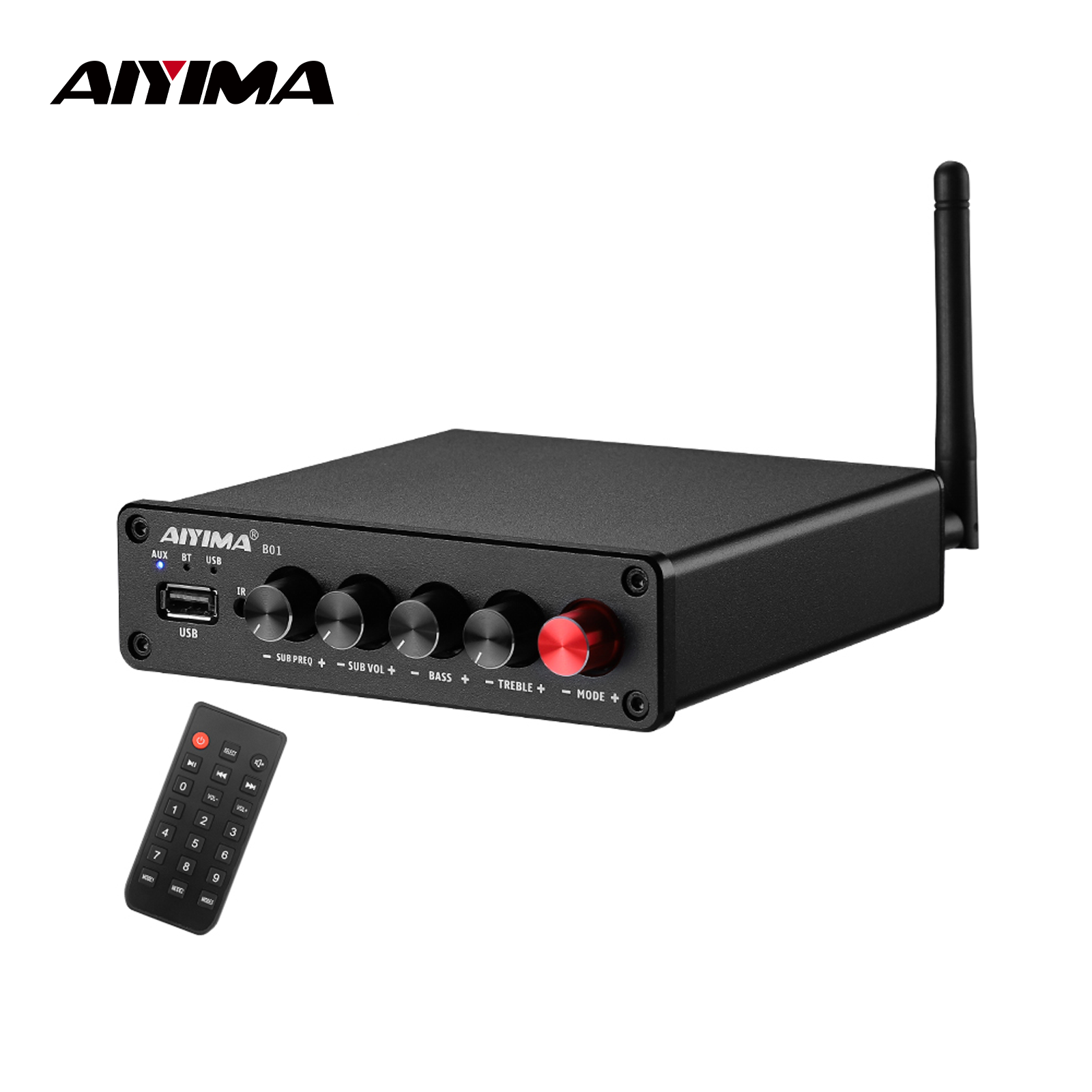 Es9018 Dac - AIYIMA B01 블루투스 파워 앰프 2.1