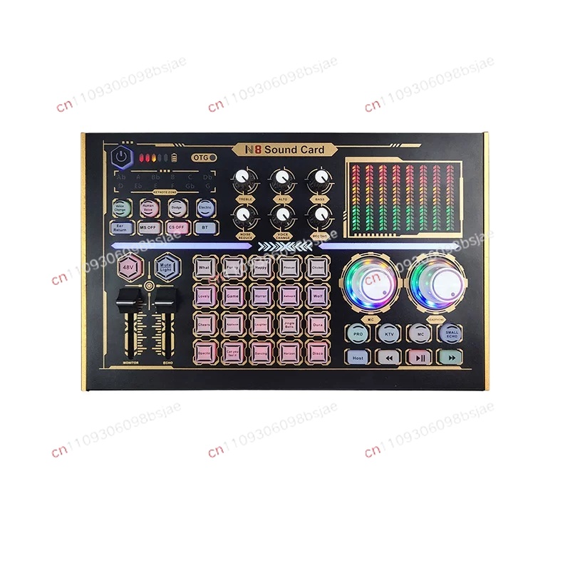 Usb Sound Card - GAX-N8 가정용 휴대폰 컴퓨터 라이브 사운드