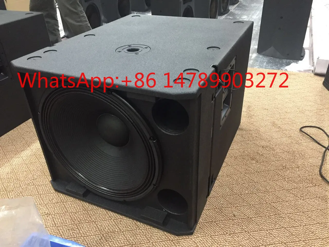 Subwoofer - Vrx918 싱글 18인치 서브우퍼, 스테이지 베이스