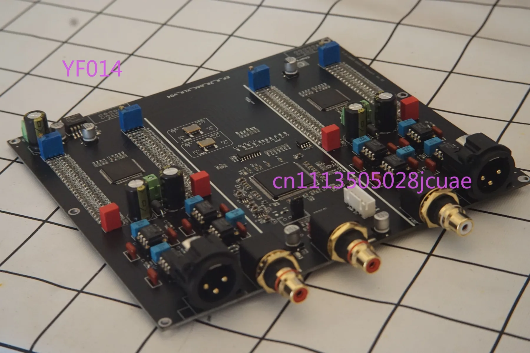 Dac Board - 24비트 R2R 래더 DAC 디코더 보드