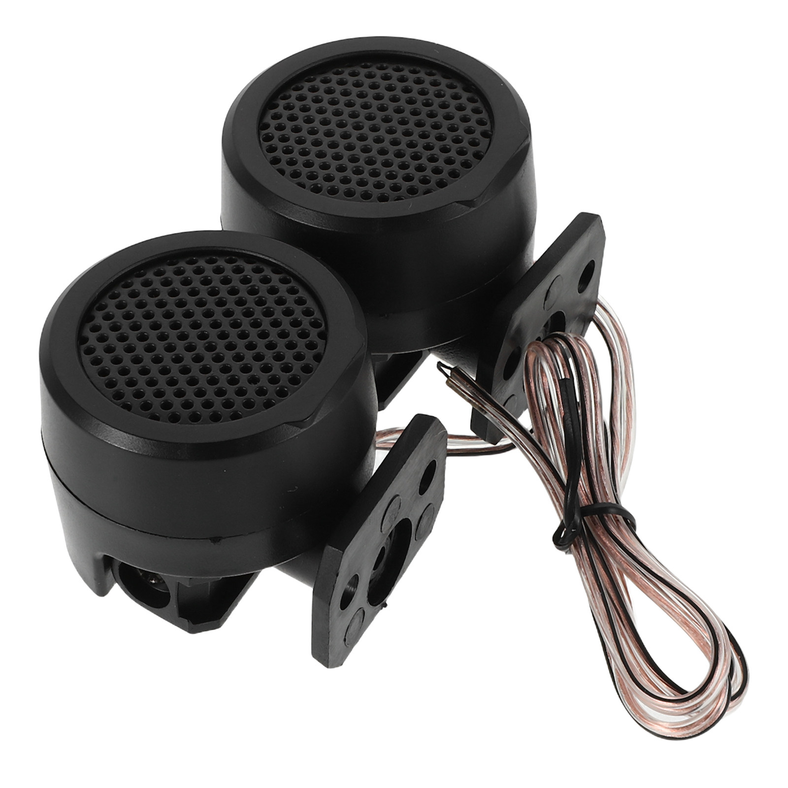 Tweeter - 1쌍, 차량용 고음역대 트위터, 원형, 500W,