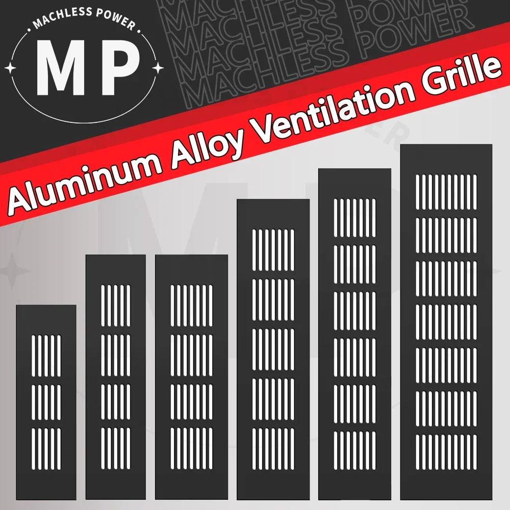 Ventilation Grille Aluminum - 알루미늄 합금 환기 그릴, 매트 블랙