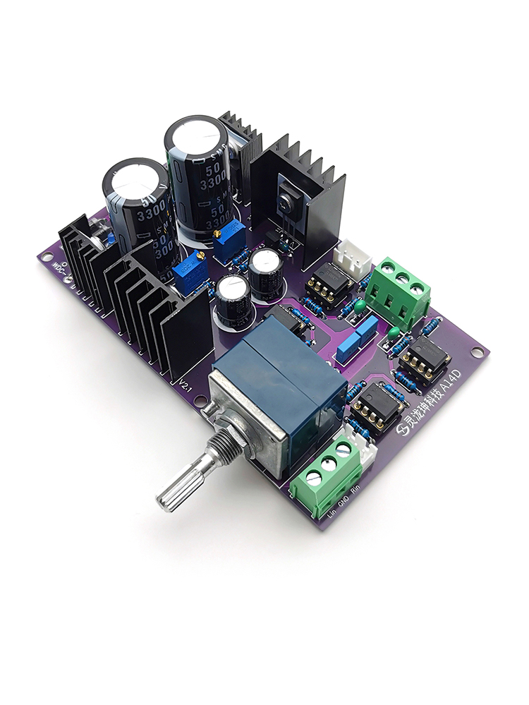 Audio Amplifier Board - A14D 클래스 A 프리앰프, 톤 오디오
