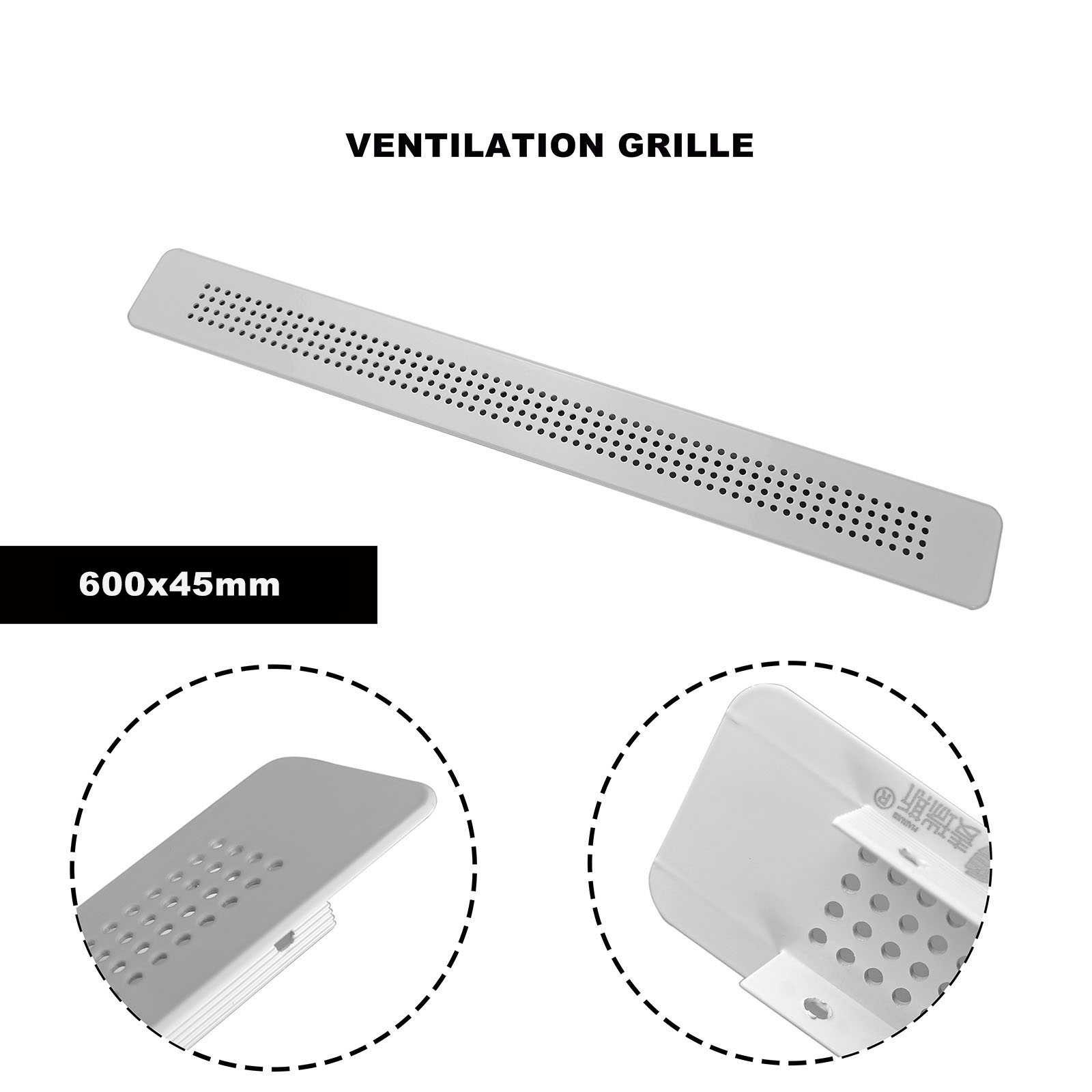 Ventilation Grille Aluminum - 환기 그릴 창틀 환기구용 금속 환기