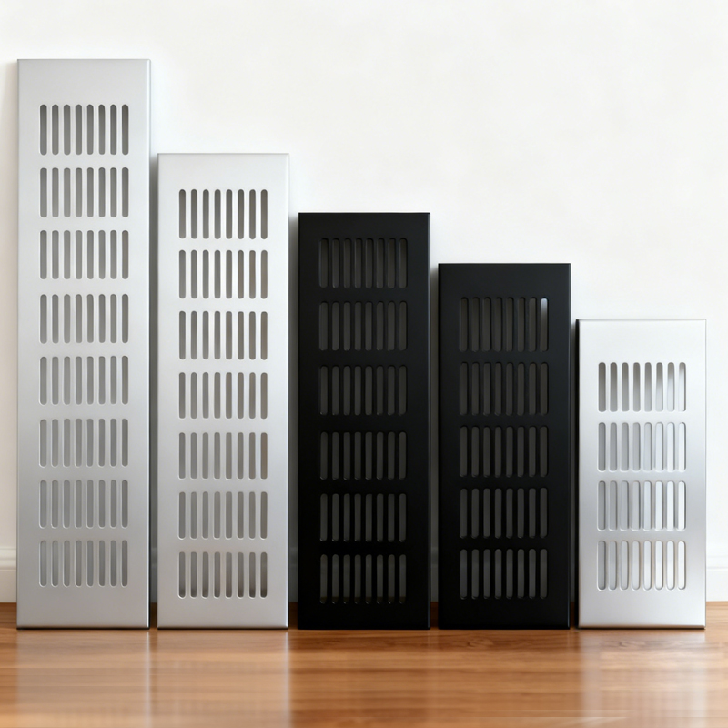 Ventilation Grille Aluminum - 50/80mm 와이드 벤트 천공 시트 알루미늄