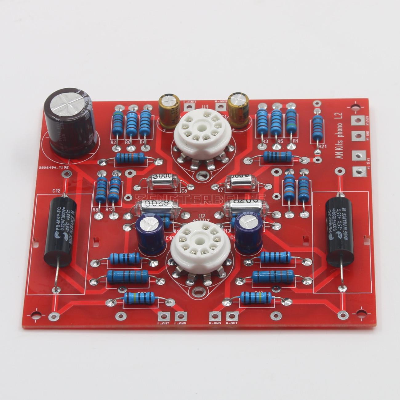 Audio Amplifier Board - A38 DIY 스테레오 12AX7 + 12AU7