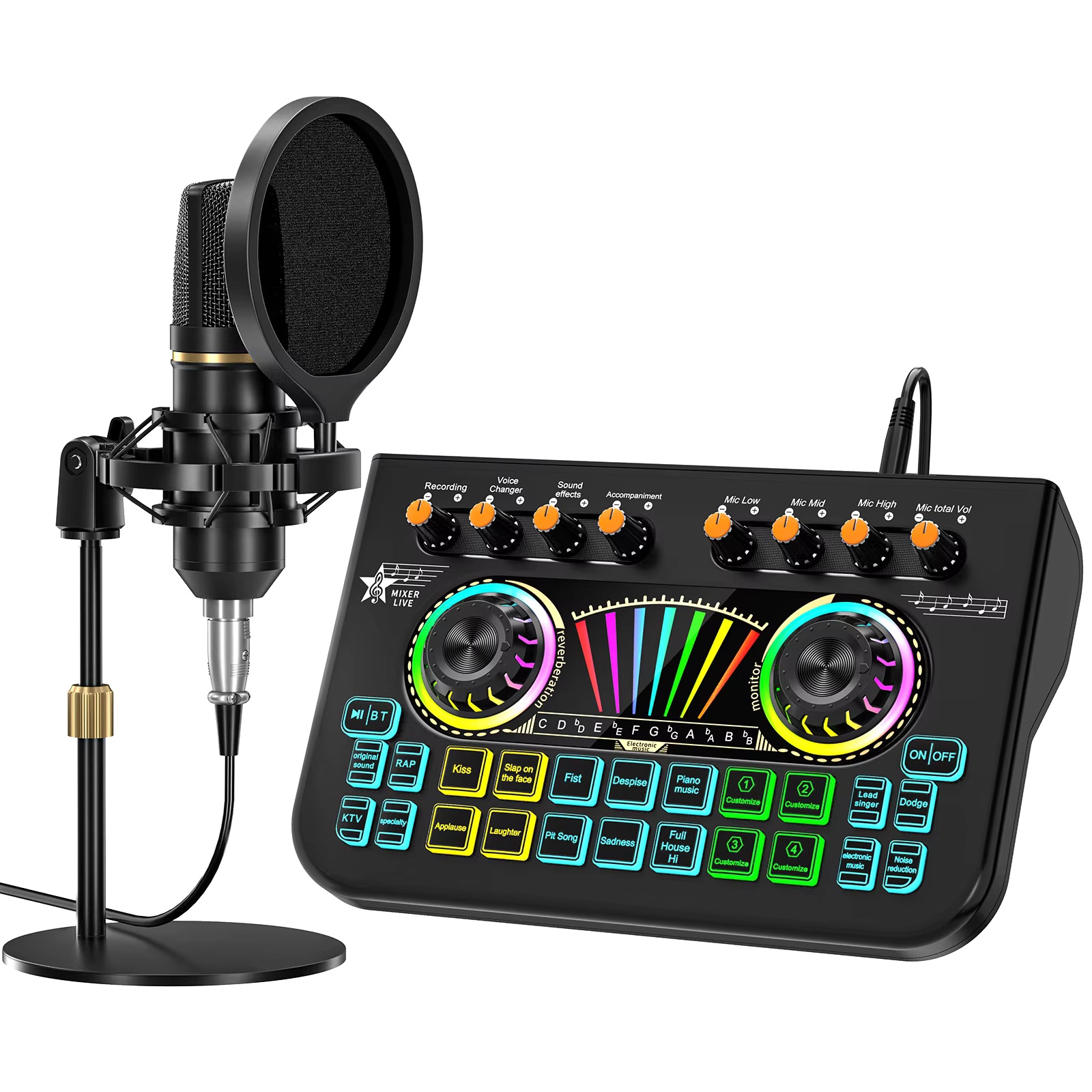 Microphone Capsule - 텐램프 X3 BM800 팟캐스트 마이크 번들
