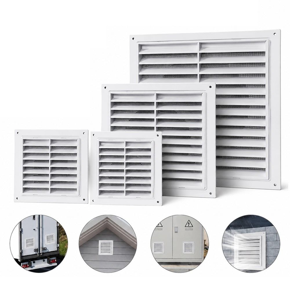 내구성 있는 4/5/6/8인치 에어벤트 그릴 커버, 섬 - Ventilation Grille Aluminum 리뷰 및 가격
