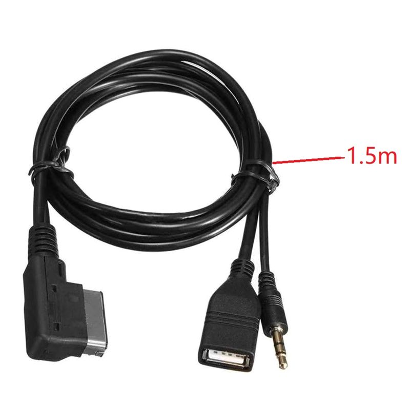 내구성이 뛰어난 차량용 오디오 케이블 USB 차량용 변 - Mdi Cable 리뷰 및 가격