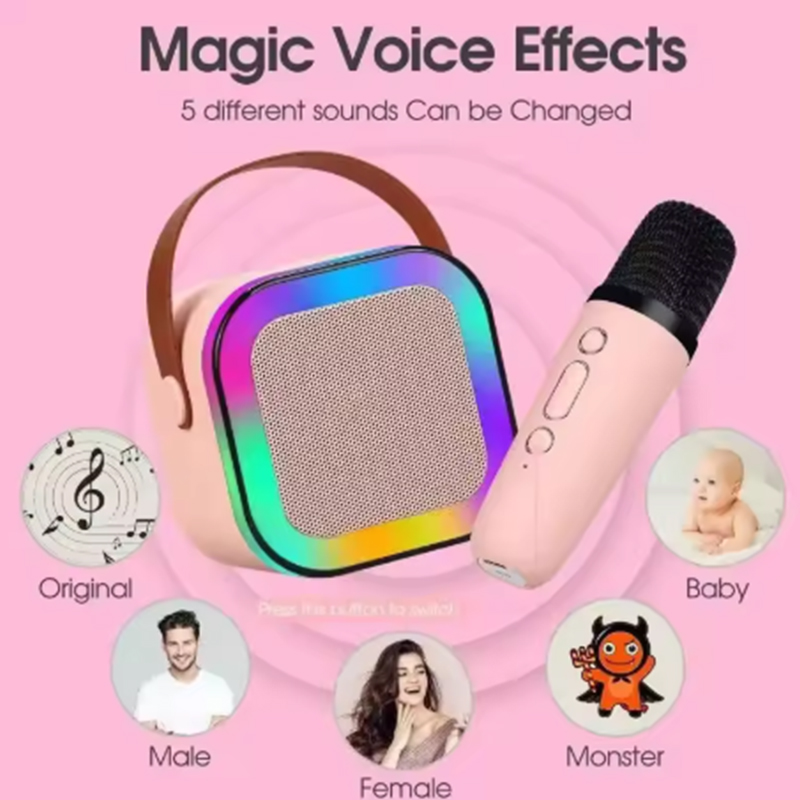 K12 카라오케 머신 휴대용 블루투스 5.0 PA 스피 - Microphone Capsule 리뷰 및 가격