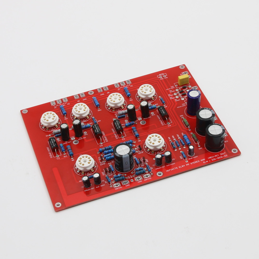 하이파이 EL84+ECF80 스테레오 푸시풀 앰프 보드 - Hifi Amplifier Board 리뷰 및 가격