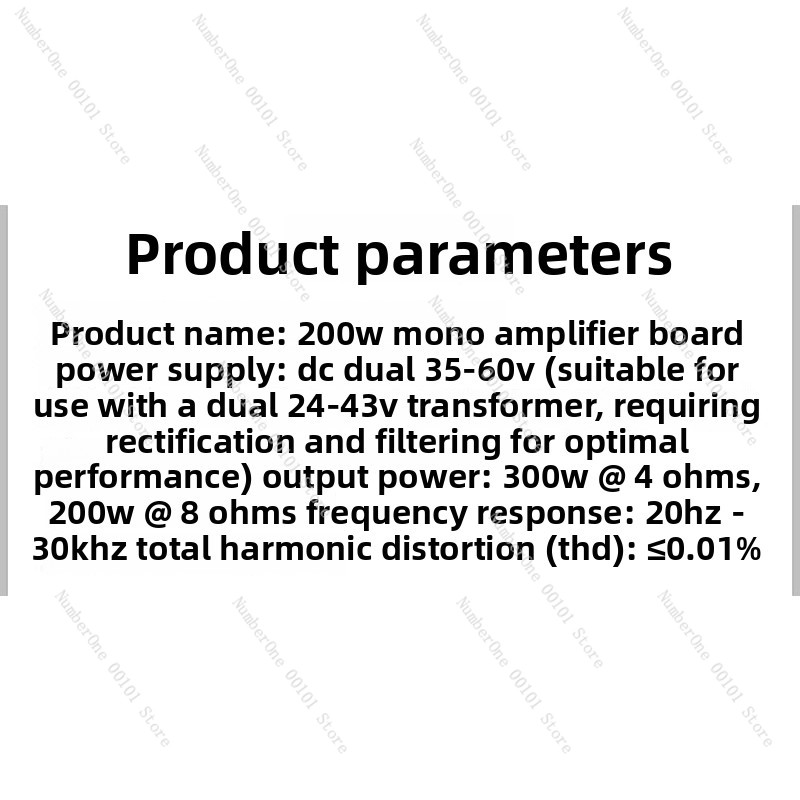 업그레이드된 200W 모노 HiFi 파워 앰프 보드 1 - Hifi Amplifier Board 리뷰 및 가격