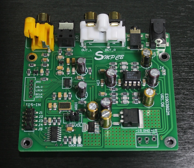 ES9038 Q2M DAC DSD 디코더 보드는 IIS - Dac Board 리뷰 및 가격
