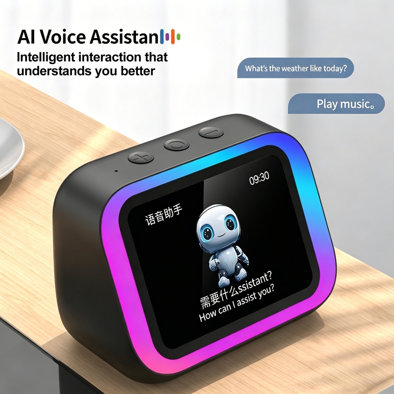AI 음성 어시스턴트 블루투스 스피커 RGB 컬러 조명 - Subwoofer 리뷰 및 가격