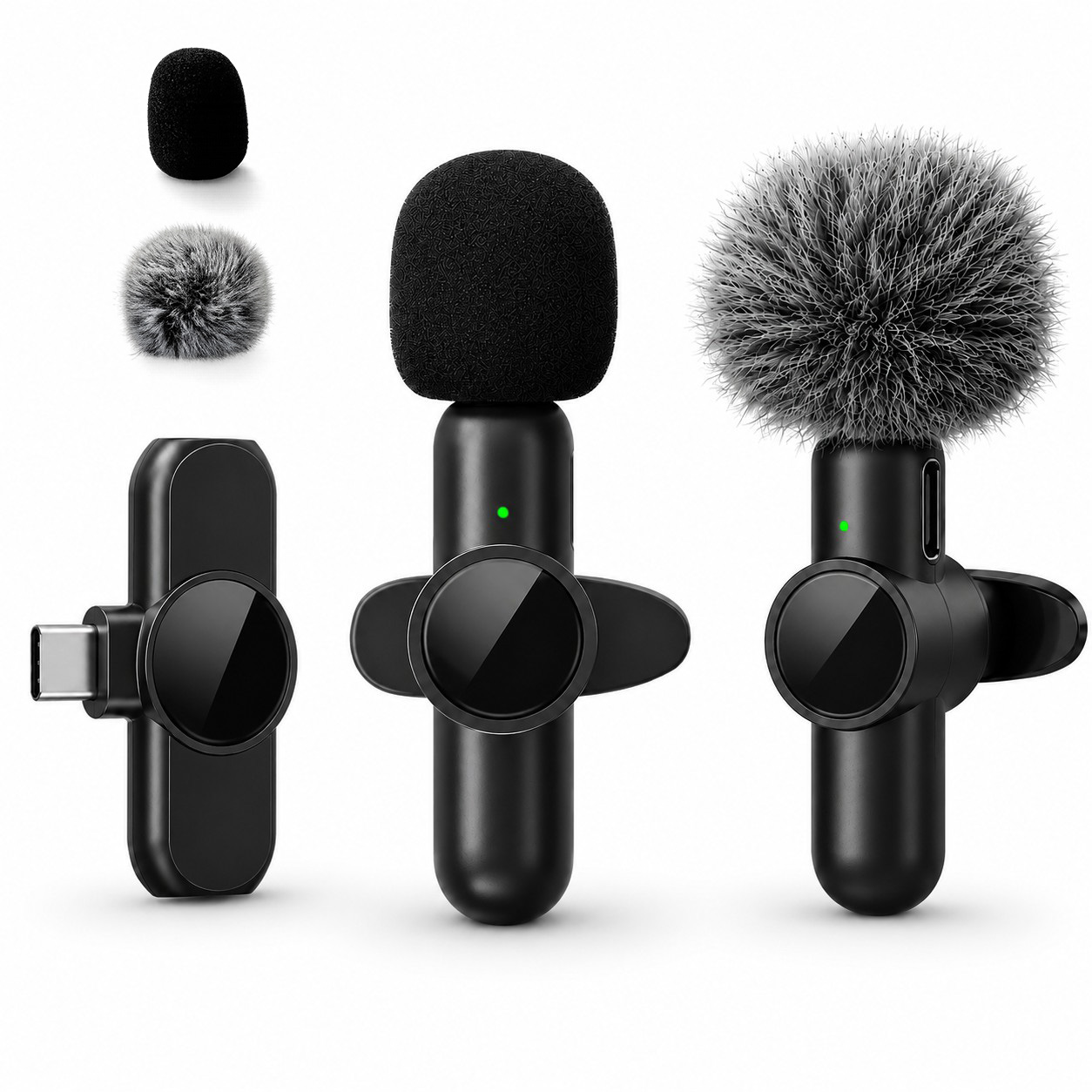 무선 라펠 마이크, 노이즈 캔슬링 기능, 브이로그, 인 - Microphone Capsule 리뷰 및 가격