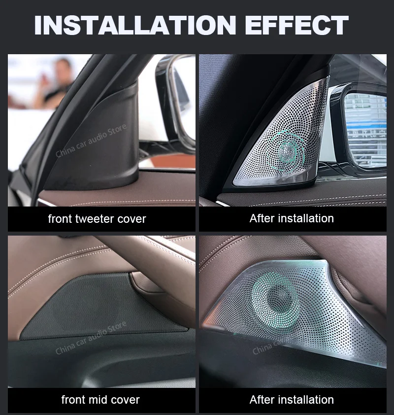 BMW G30용 LED 자동차 스피커 트위터 커버, 미 - Tweeter 리뷰 및 가격