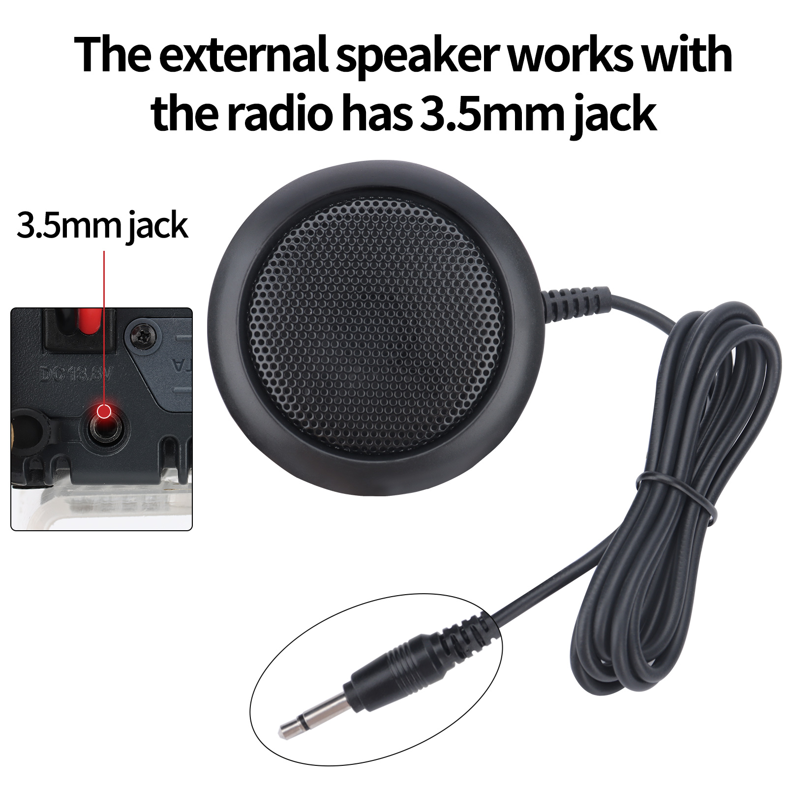 ABBREE KES-4 차량용 라디오 미니 외부 스피커 - Speaker Terminal 리뷰 및 가격