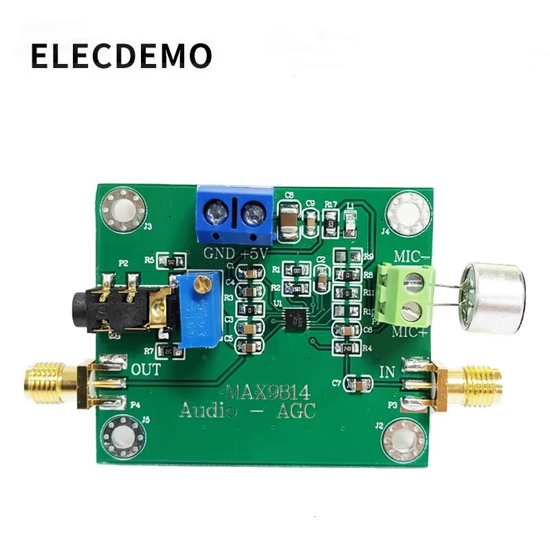 일렉트릿 마이크 AGC 증폭기 모듈, 자동 게인 제어  - Audio Amplifier Board 리뷰 및 가격