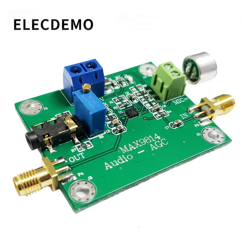 일렉트릿 마이크 AGC 증폭기 모듈, 자동 게인 제어  - Audio Amplifier Board 리뷰 및 가격