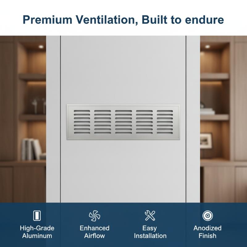 알루미늄 합금 환기 그릴 공기 통풍구 커버 열 분산 통 - Ventilation Grille Aluminum 리뷰 및 가격