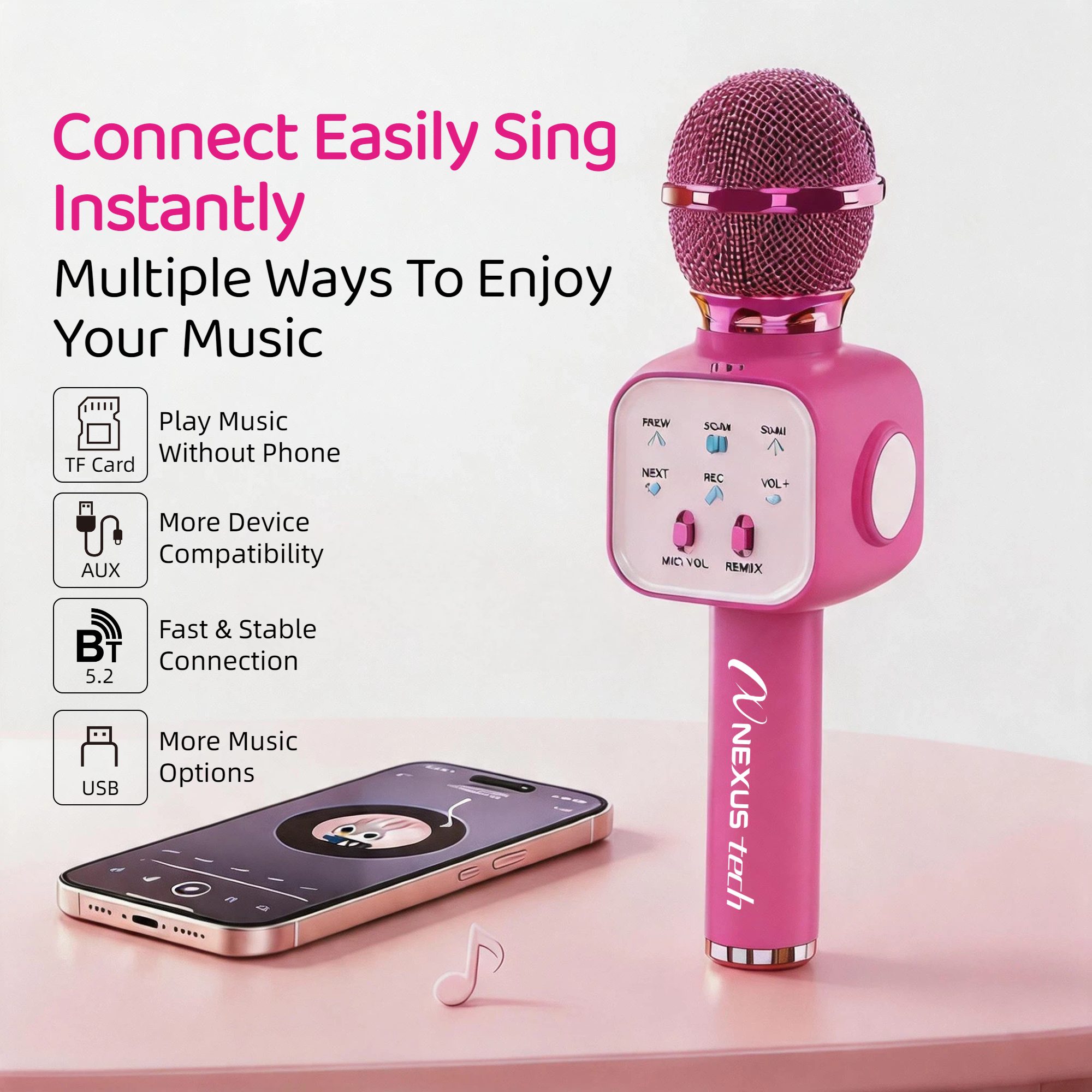 무선 블루투스 5.2 카라오케 마이크, 휴대용 스피커, - Speaker Kit 리뷰 및 가격