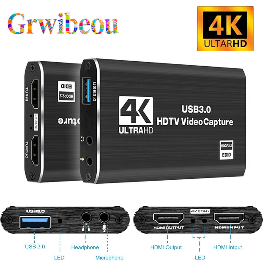 4K USB 3.0 비디오 캡처 카드 HDMI 호환 1 - Usb Sound Card 리뷰 및 가격