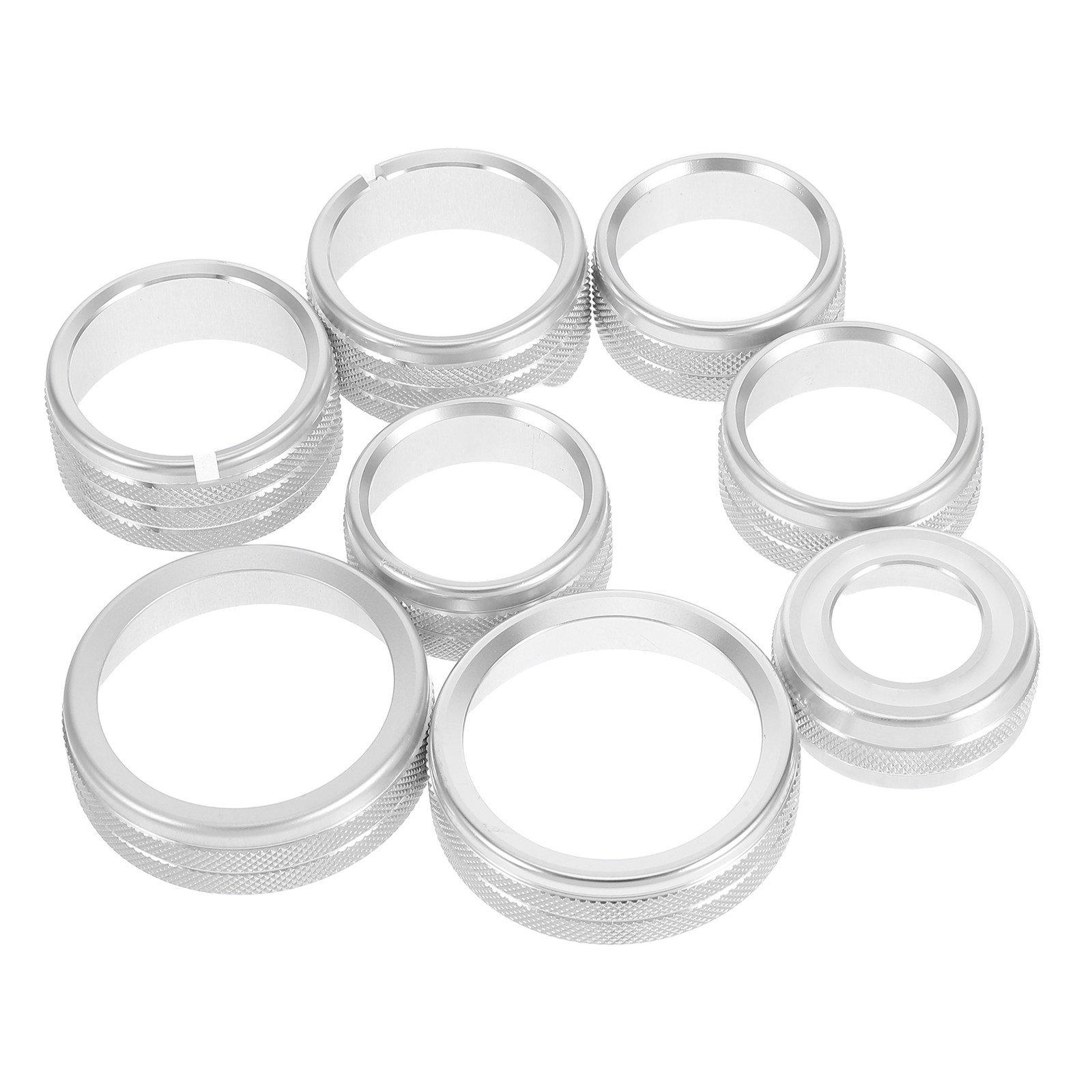 8개 세트, 실내 장식용 손잡이 트림 링, 알루미늄 합 - Knob Aluminum 리뷰 및 가격