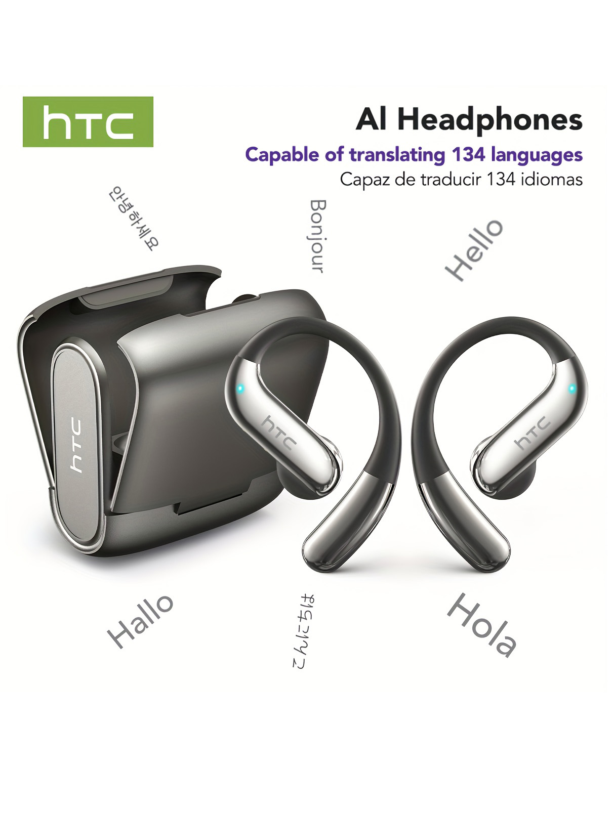 오픈 이어 블루투스 헤드폰 HTC 30시간 재생 무선  - Subwoofer 리뷰 및 가격