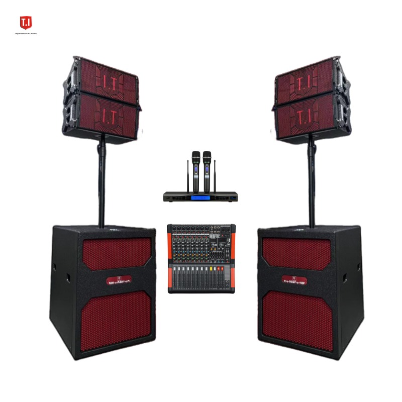 10인치 탑 및 18인치 서브우퍼 라인 어레이 시스템, - Subwoofer 리뷰 및 가격