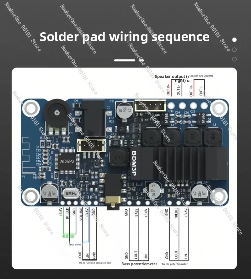 BDM3P 휴대용 블루투스 5.3 앰프, 전기 자동차  - Diy Speaker 리뷰 및 가격