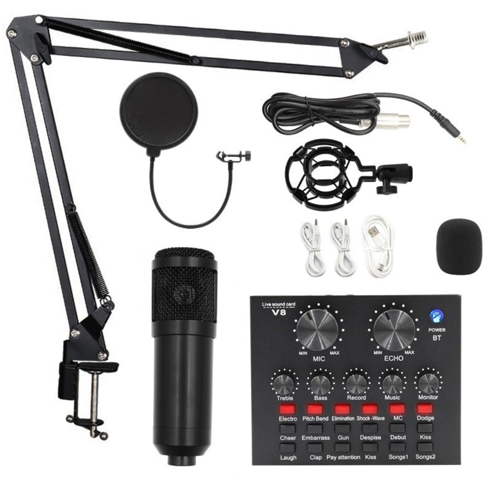 BM800 콘덴서 마이크 키트 스트리밍 모바일폰 보이스 - Condenser Microphone Kit 리뷰 및 가격