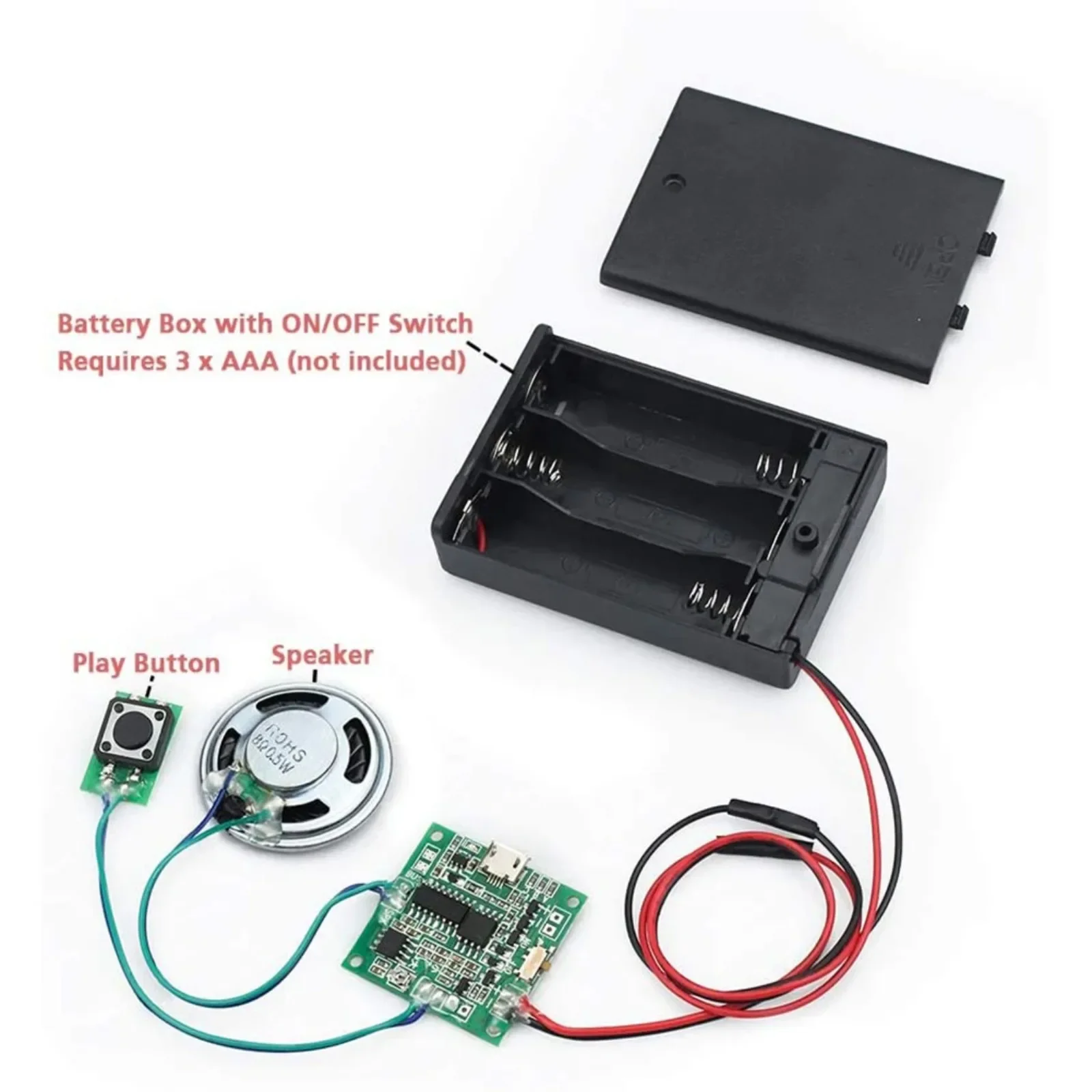 DIYmall 녹음 가능한 8M MP3 WAV 사운드  - Diy Speaker 리뷰 및 가격