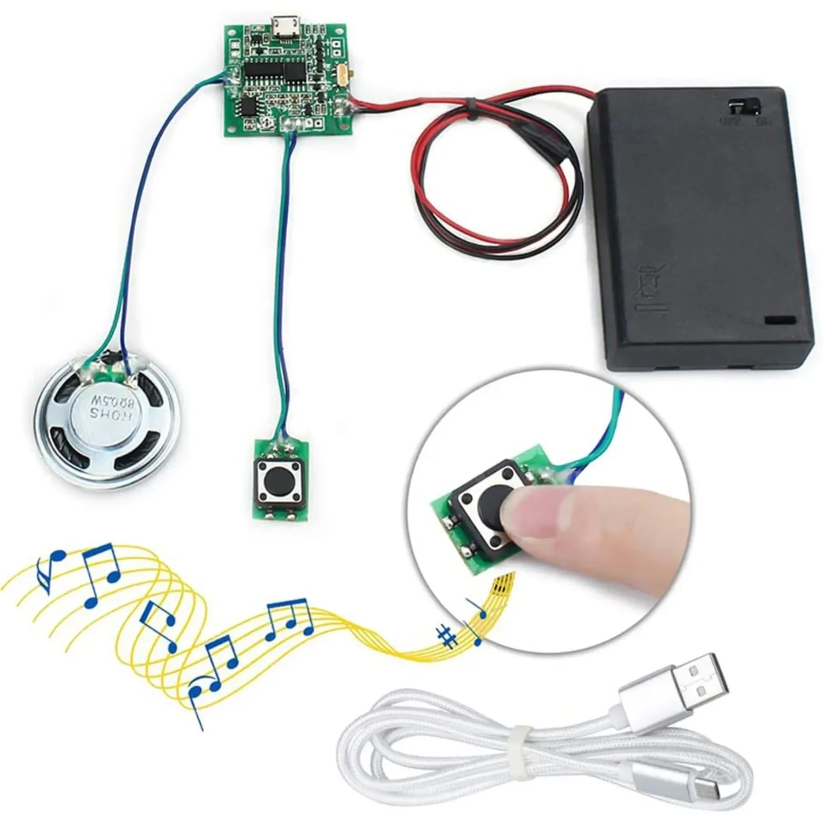 DIYmall 녹음 가능한 8M MP3 WAV 사운드  - Diy Speaker 리뷰 및 가격